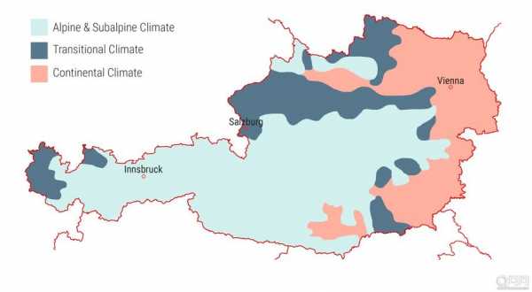 奥地利8月气候（奥地利气候图）