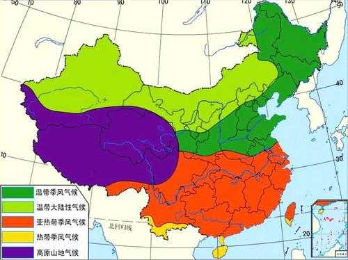 中国五种气候哪种好（中国5种气候）
