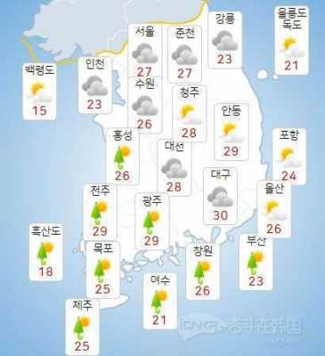 韩国5月气候（韩国5月份天气）