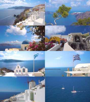 希腊爱情海风景视频（希腊爱琴海最美图片）