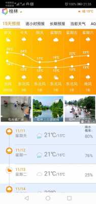 桂林市明天气候情况（桂林市明天气候情况怎么样）