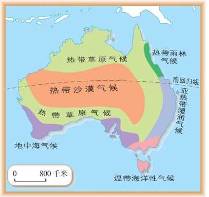 澳大利亚气候景观（澳大利亚气候景观图）