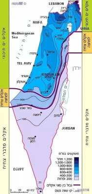 以色列的的气候分布特点（以色列气候图）