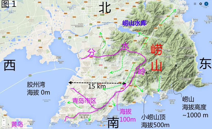 青岛气候地形特征