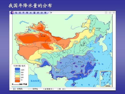 中国气候和降雨量特点
