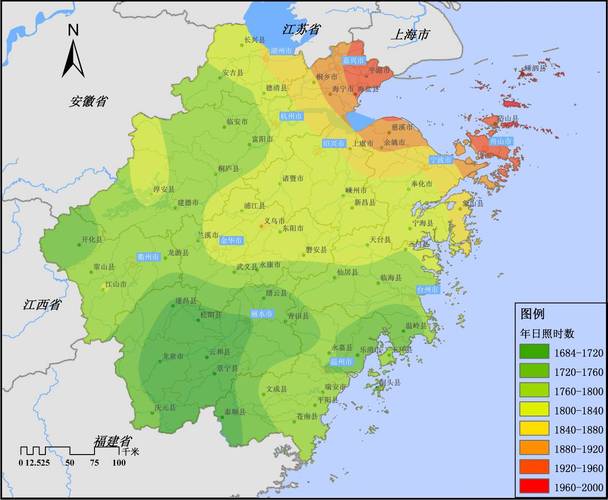 浙江省气候特征分析