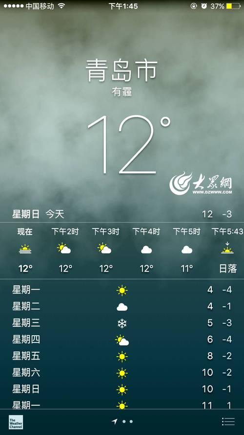 青岛一年气候风大吗
