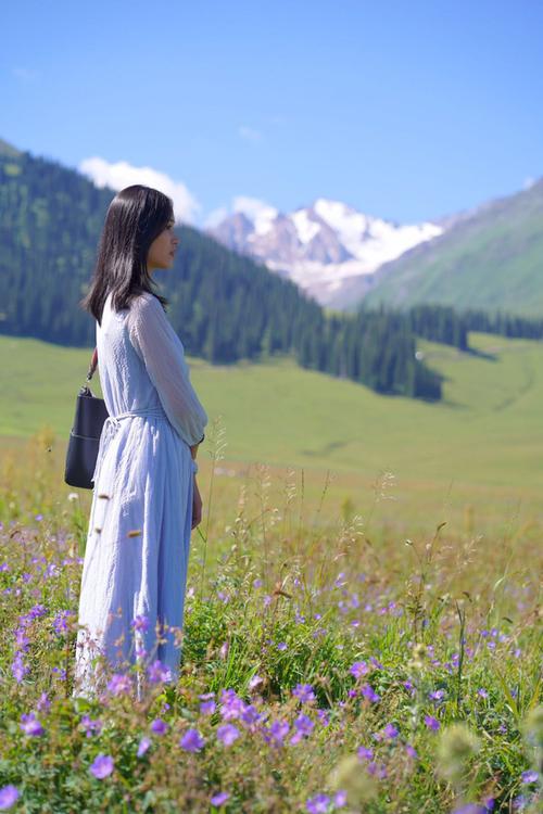 新疆风景人像摄影