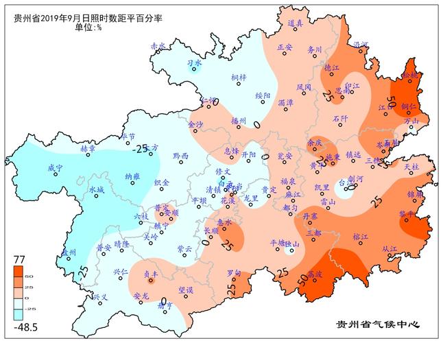 贵州省气候概况